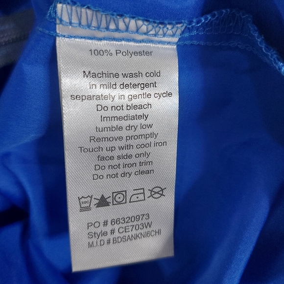 Core 365 Infin8 Womens True Royal 438 Windbreaker Royal Blue M - Picture 5 of 5
